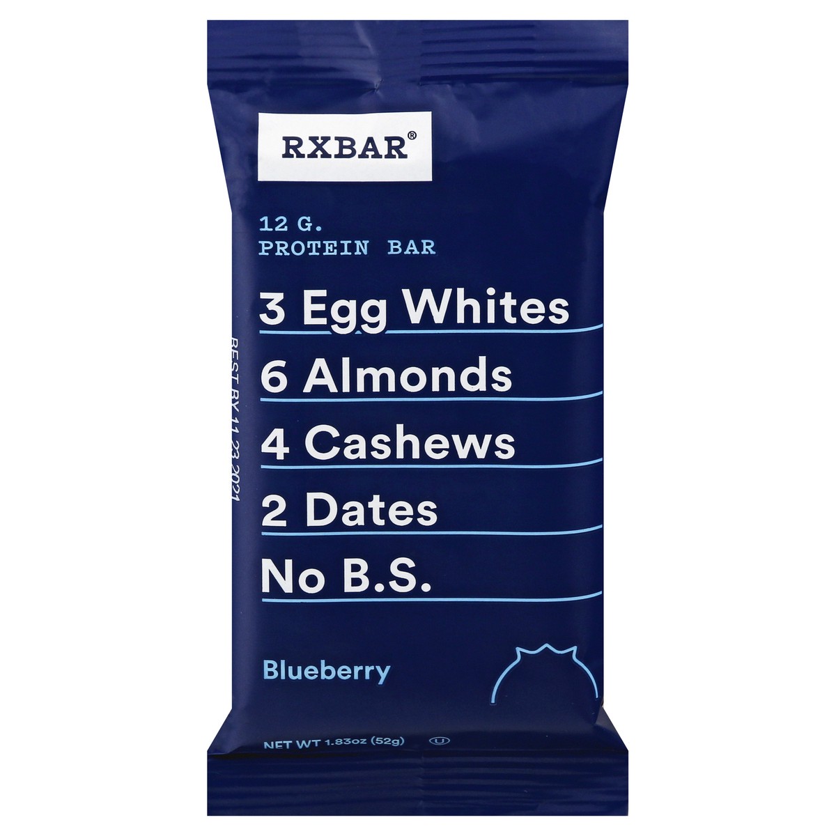 slide 1 of 9, RXBAR Protein Bars, Blueberry, 1.83 oz, 1.83 oz
