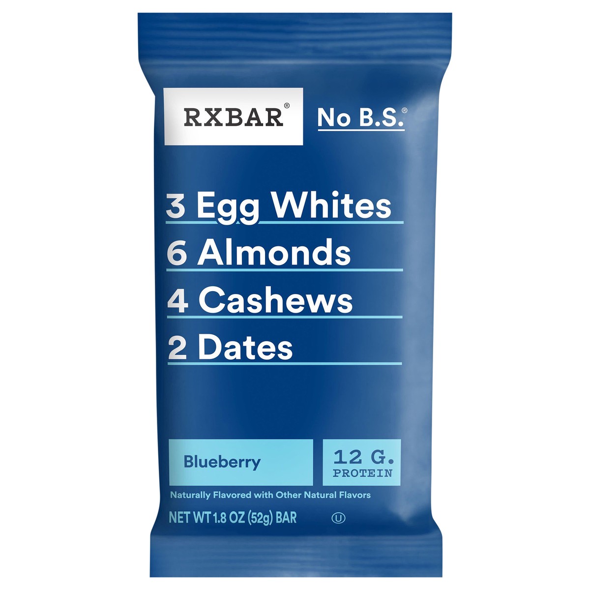 slide 1 of 9, RXBAR Blueberry Protein Bars, 1.8 oz