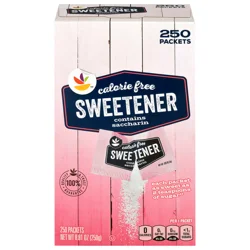 Giant Calorie Free Sweetener Packets with Saccharin