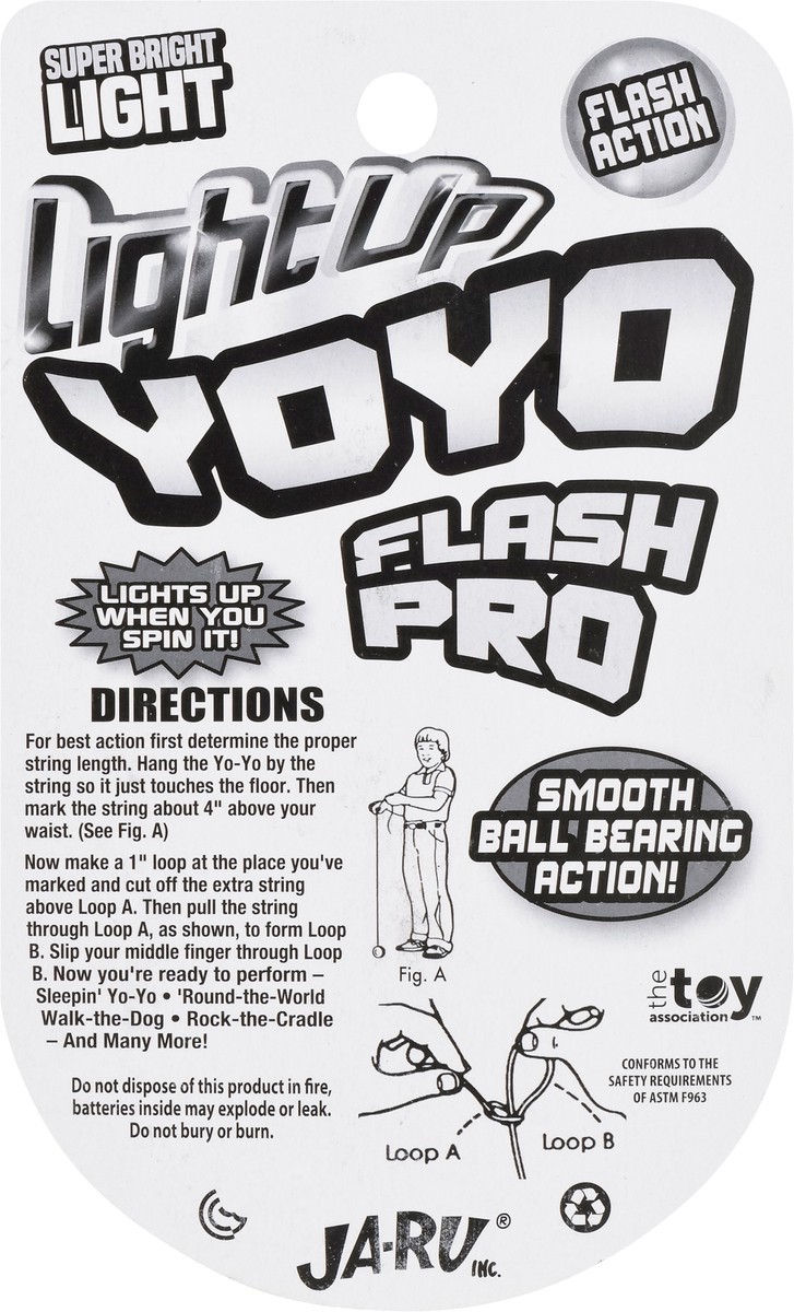 slide 9 of 9, Ja-Ru Light Up Yoyo Flash Pro Toy 1 ea, 1 ct