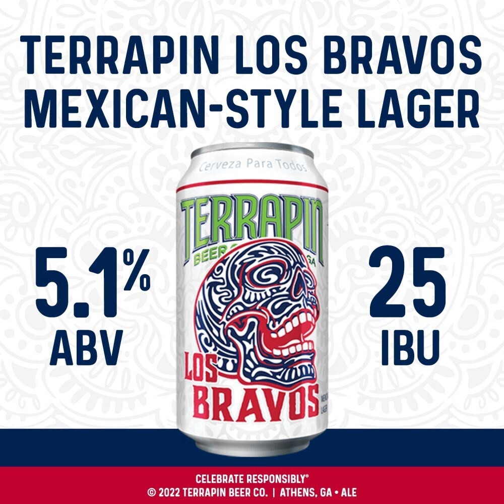 slide 5 of 6, Los Bravos Craft Beer, 12 Pack, 12 fl oz Aluminum Cans, 5.5% ABV, 12 ct