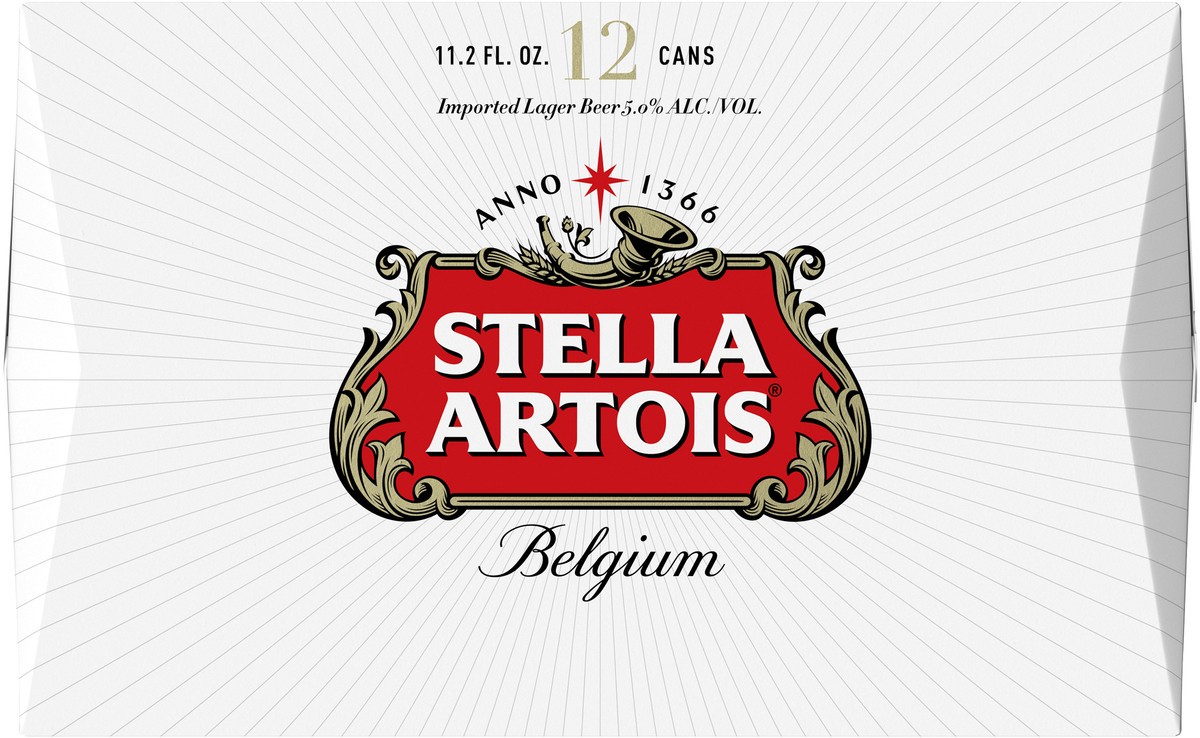 slide 8 of 8, Stella Artois Beer, 12 ct; 11.20 oz