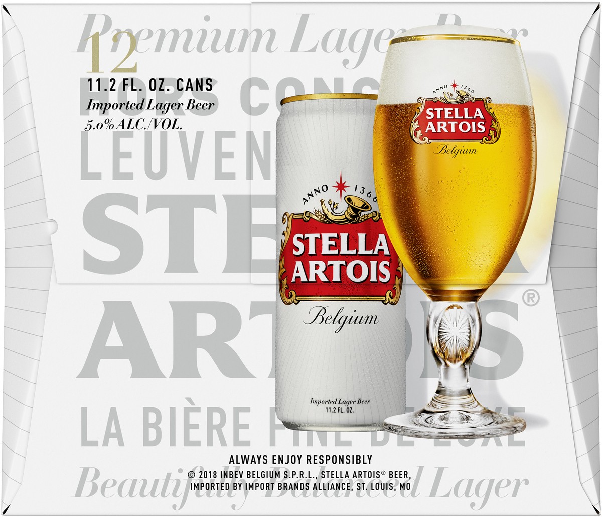 slide 2 of 8, Stella Artois Beer, 12 ct; 11.20 oz