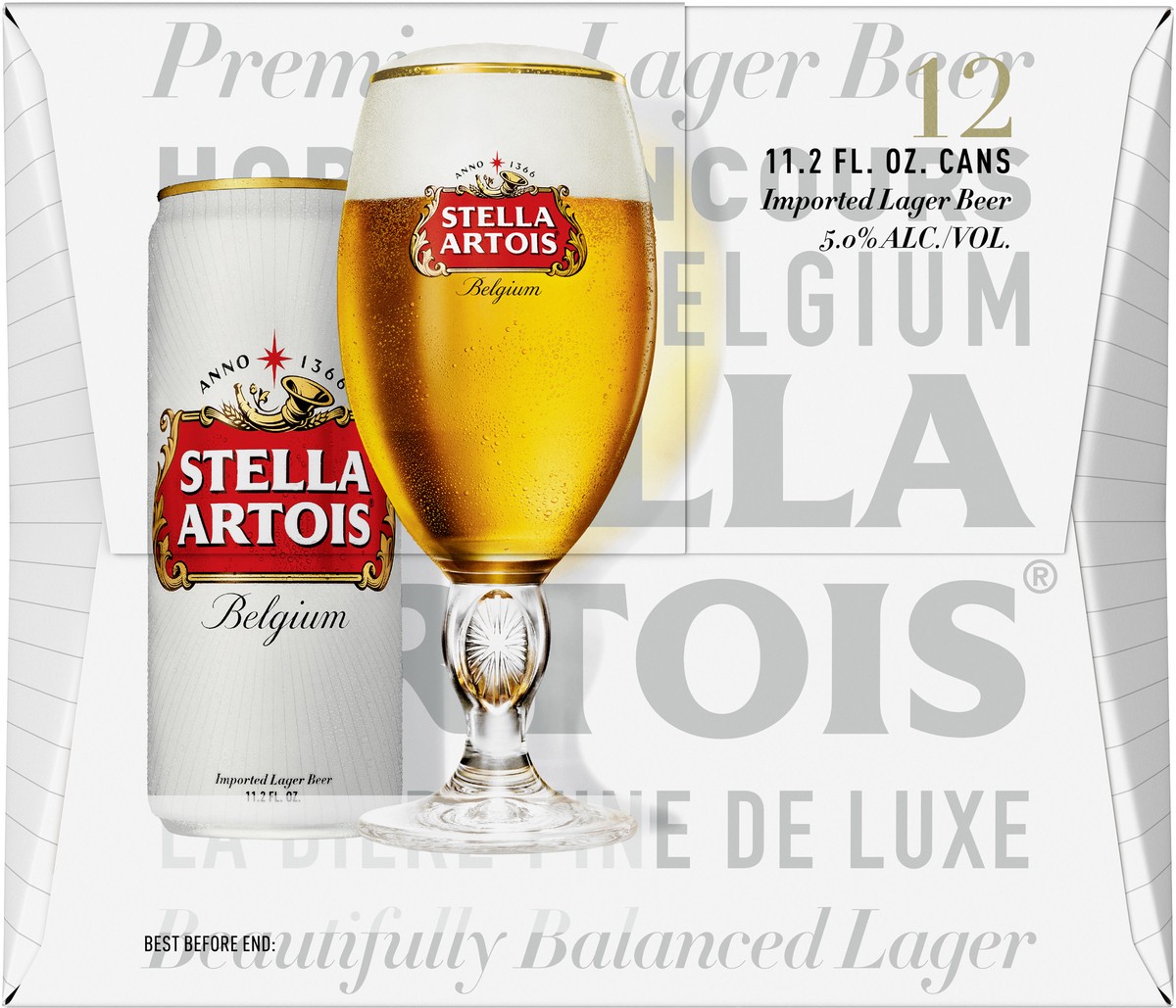 slide 5 of 8, Stella Artois Beer, 12 ct; 11.20 oz