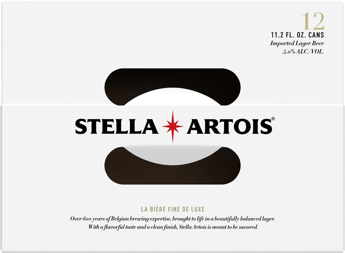 slide 6 of 8, Stella Artois Beer, 12 ct; 11.20 oz