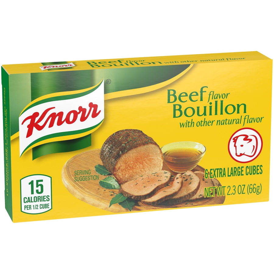 Knorr Extra Large Beef Bouillon Cubes 6 ct; 2.3 oz Shipt