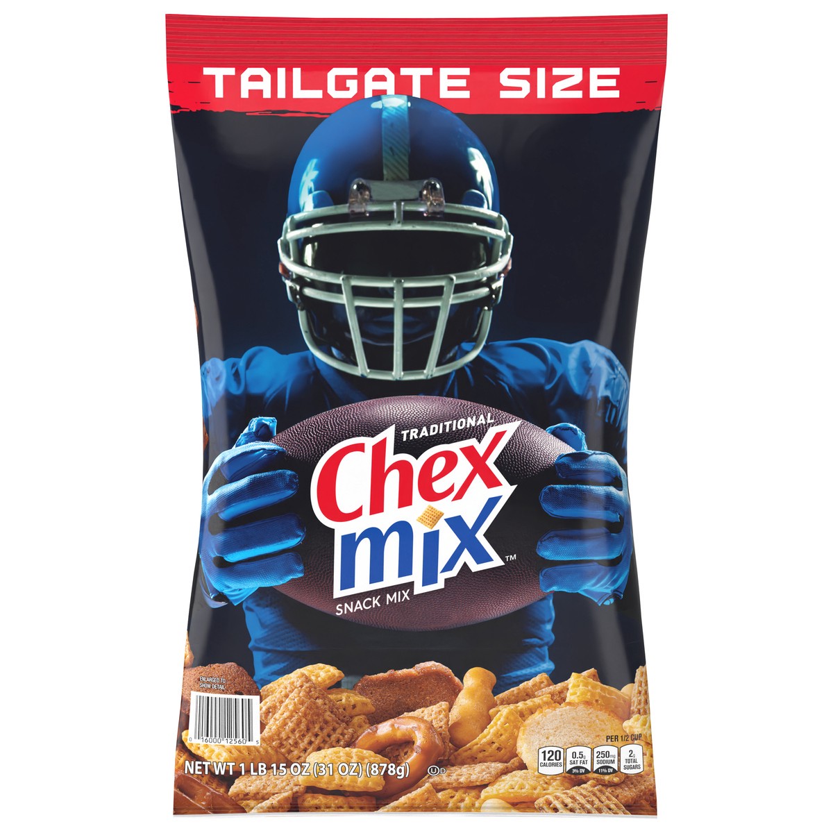 slide 6 of 13, Chex Mix Traditional Savory Snack Mix, 31 oz, 31 oz