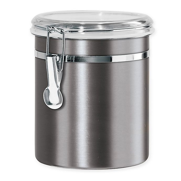 slide 1 of 1, Oggi Stainless Steel - Slate, 47 oz