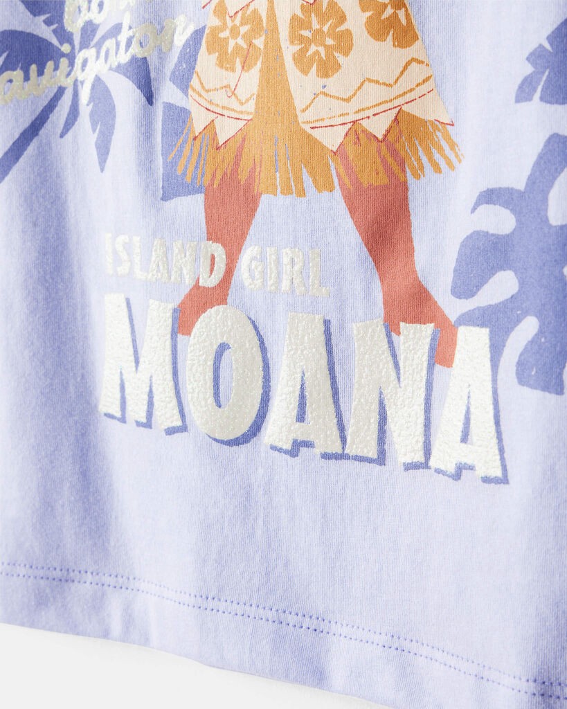 slide 3 of 3, Carter's Kid Disney© Moana Short-Sleeve Graphic Tee - Blue Blue 10, 1 ct