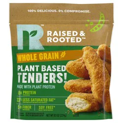 Raised & Rooted Whole Grain Tenders Made with Plants, 8.1 oz (Frozen)