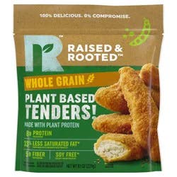 Raised & Rooted Whole Grain Tenders Made with Plants, 8.1 oz (Frozen)
