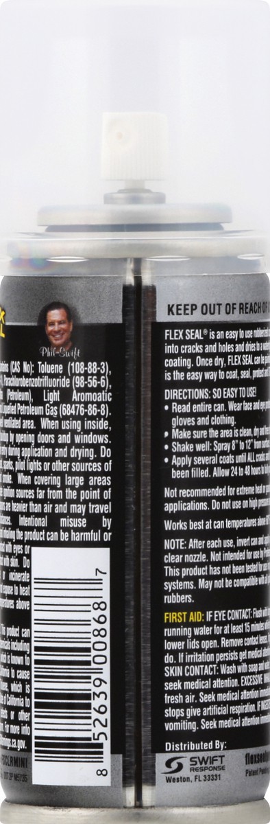 slide 3 of 7, Flex Seal Clear Mini Liquid Rubber Sealant, 2 oz