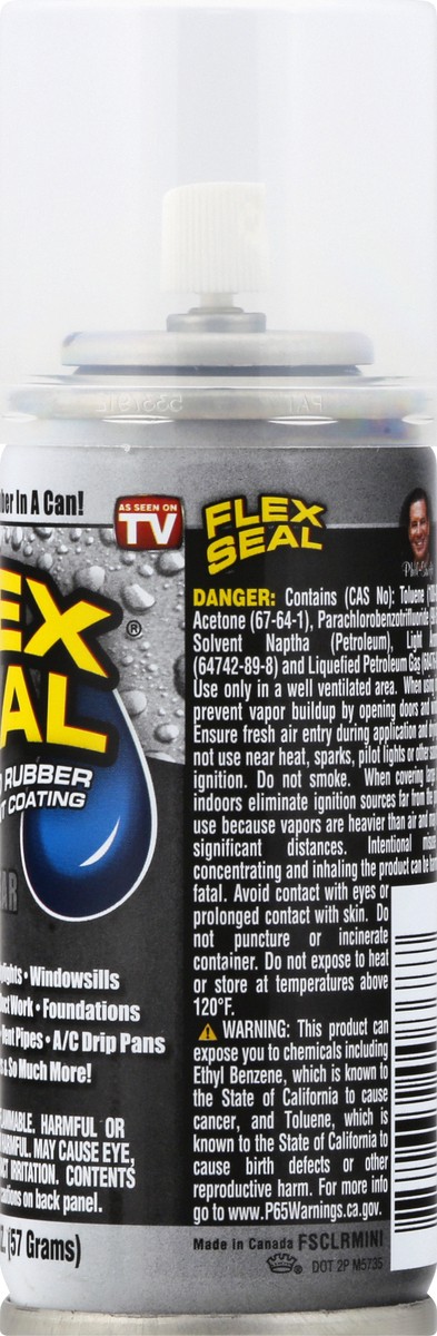 slide 6 of 7, Flex Seal Clear Mini Liquid Rubber Sealant, 2 oz