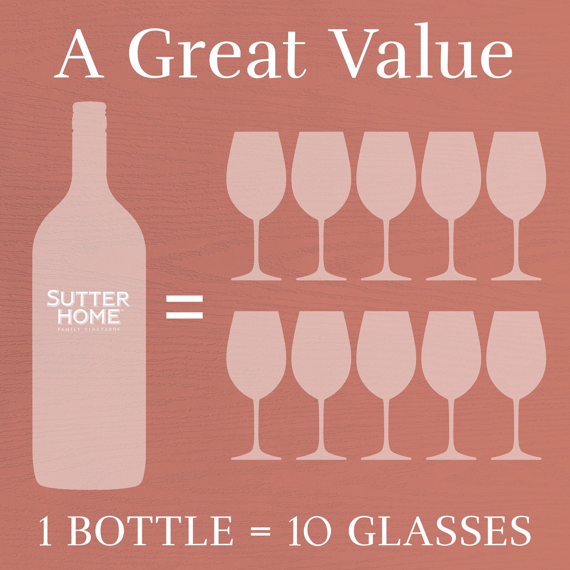 slide 4 of 5, Sutter Home California Rose 1.5 lt, 1.50 liter