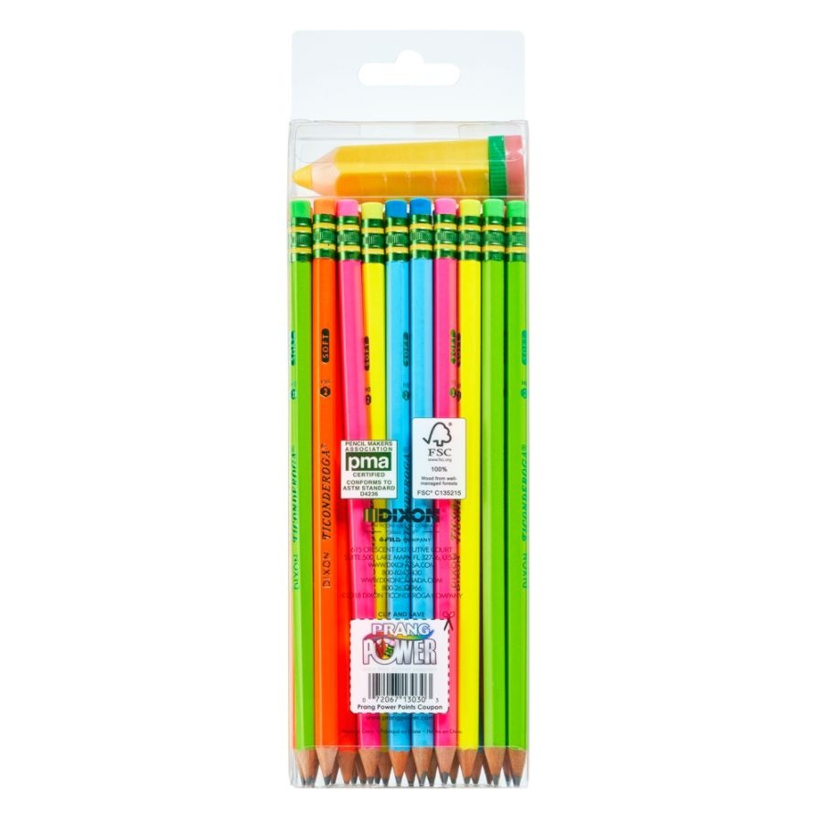 Dixon Ticonderoga 22120 Prang® Colored Pencil Sets, 3.3 mm, 12 Assorted  Colors, 12 Pencils/Set