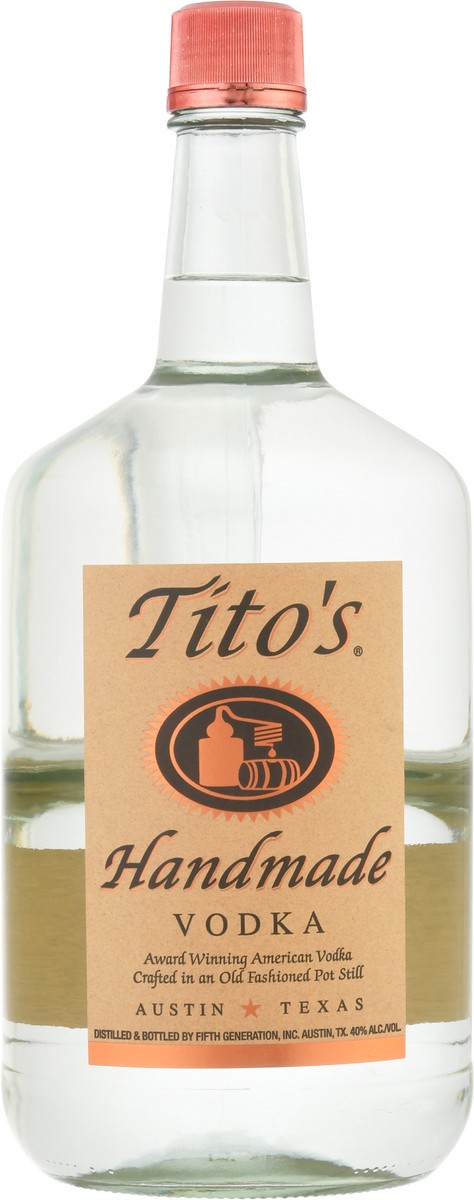 slide 4 of 9, Tito's Handmade Vodka - 1.75L Bottle, 1.75 liter