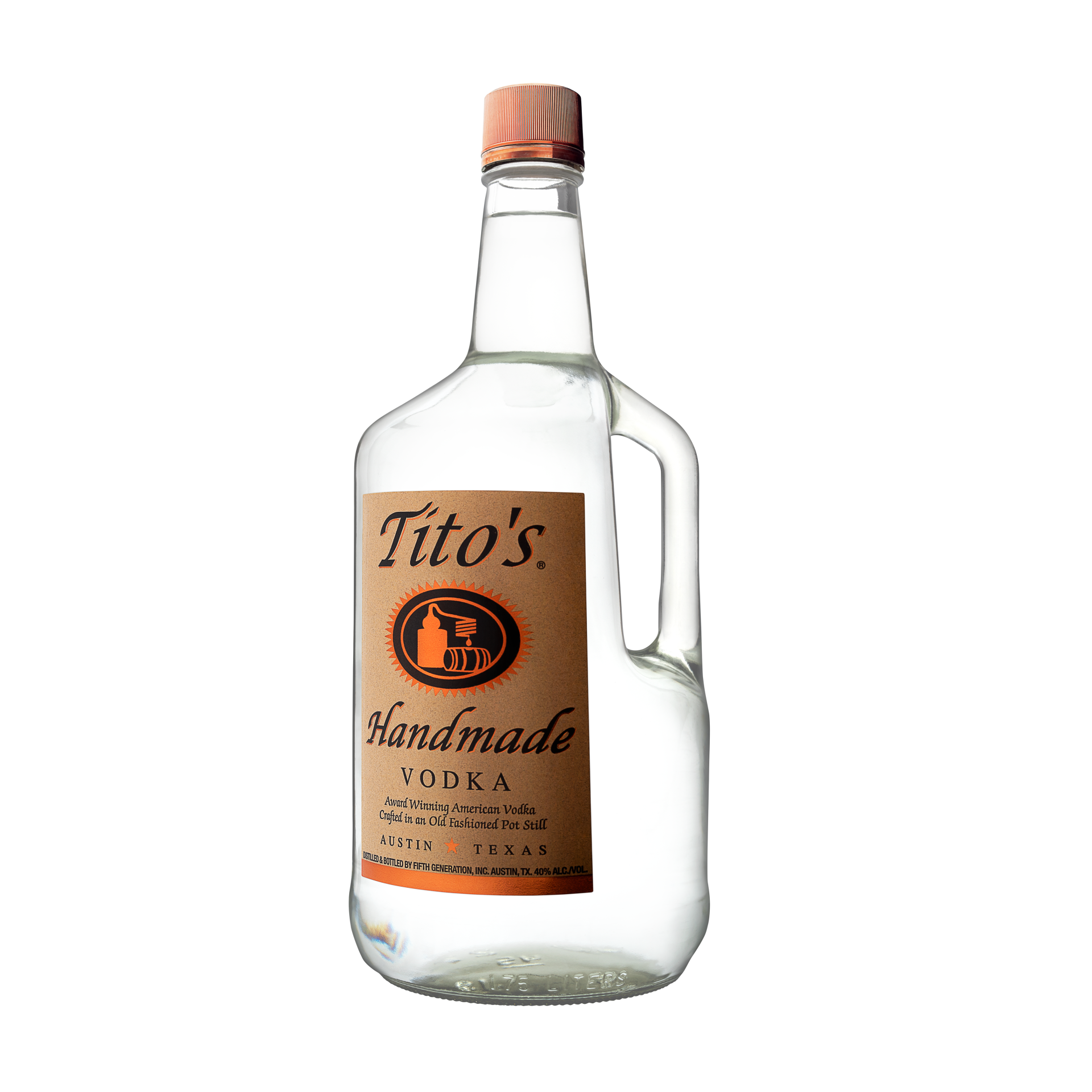 slide 1 of 1, Tito's Handmade Vodka, 1.75 liter