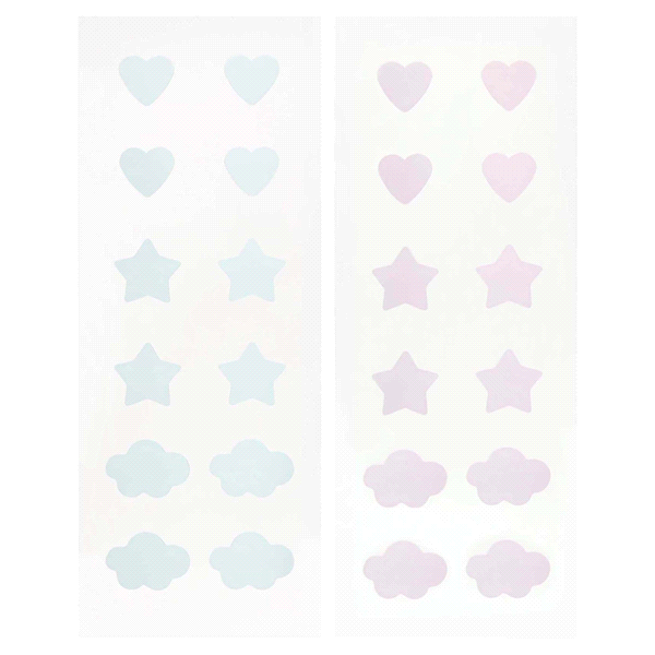 slide 4 of 9, The Crème Shop Cotton Candy Skin Hydrocolloid Acne Patches Infused with Aloe Vera + Tea Tree, 1 ct