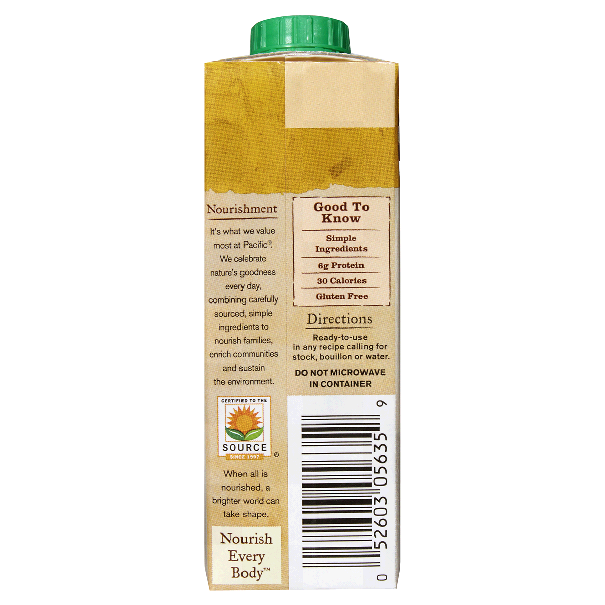 slide 2 of 2, Pacific Natural Foods Organic Chicken Stock, 8 oz