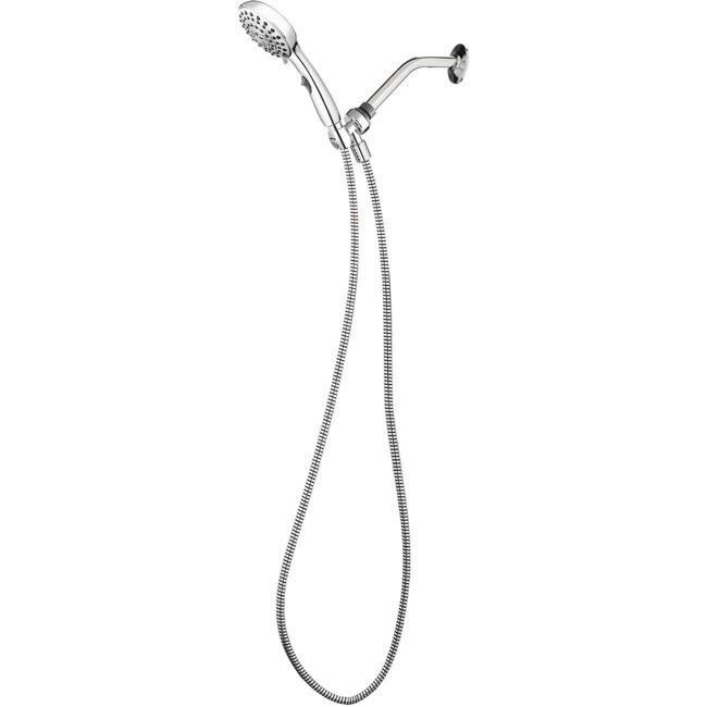 slide 3 of 55, Waterpik 8ft Easy Reach Hose Hand Held Shower Head Chrome - Waterpik, 8 ft