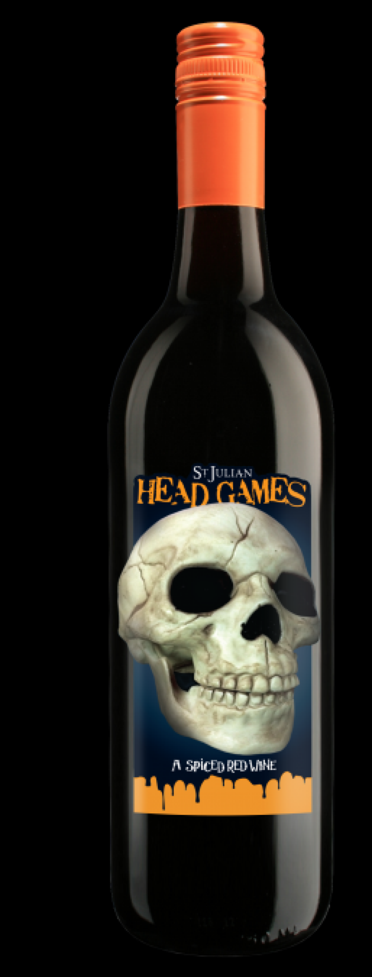 slide 1 of 3, St Julian Head Games Spiced Red Wine, 750 ml