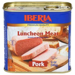 Iberia Pork Luncheon Loaf 12 oz