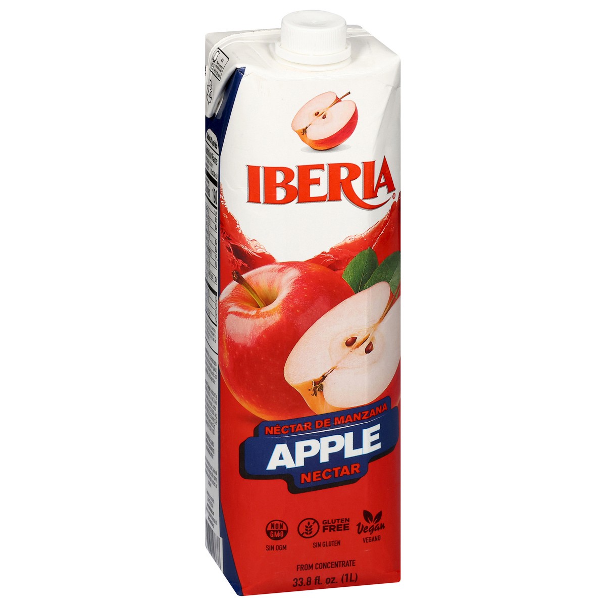 slide 13 of 14, Iberia Apple Nectar., 33.8 oz