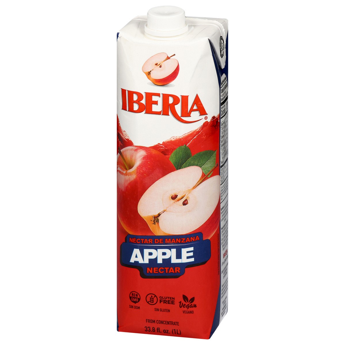 slide 2 of 14, Iberia Apple Nectar., 33.8 oz