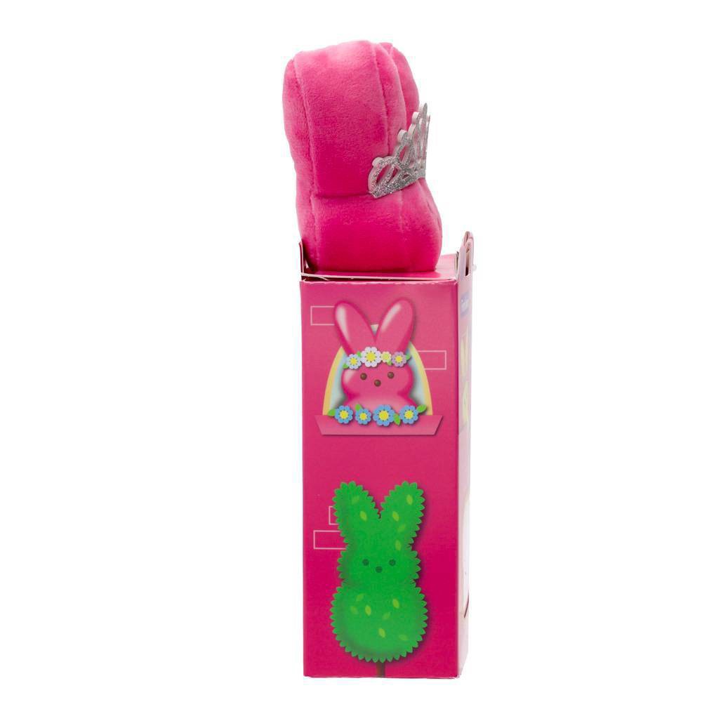 slide 3 of 7, Peeps Easter Plush Princess Castle Bunny, 1.5 oz