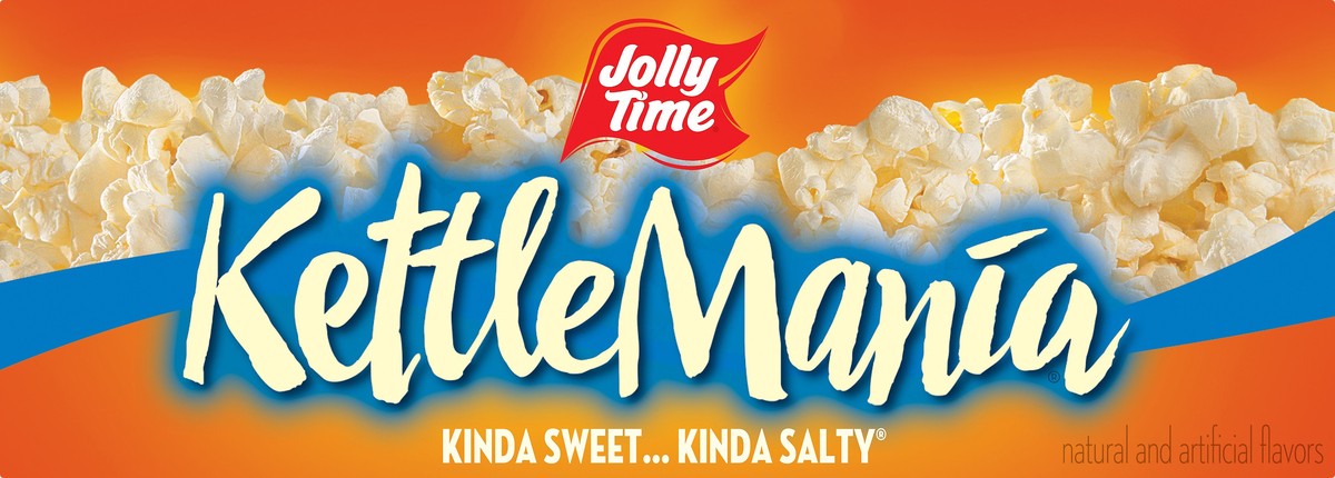 slide 6 of 10, Jolly Time Microwave Kettlemania Popcorn, 10.5 oz