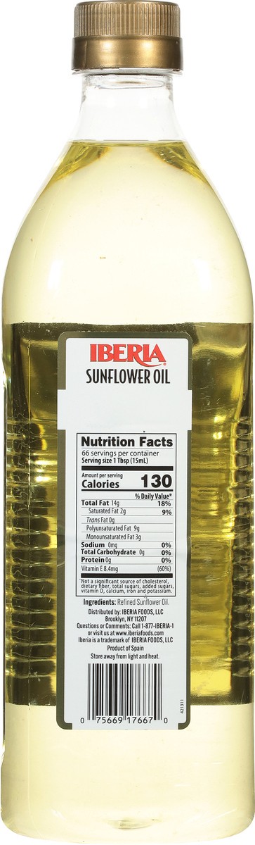 slide 4 of 12, Iberia Sunflower Oil, 1 ct