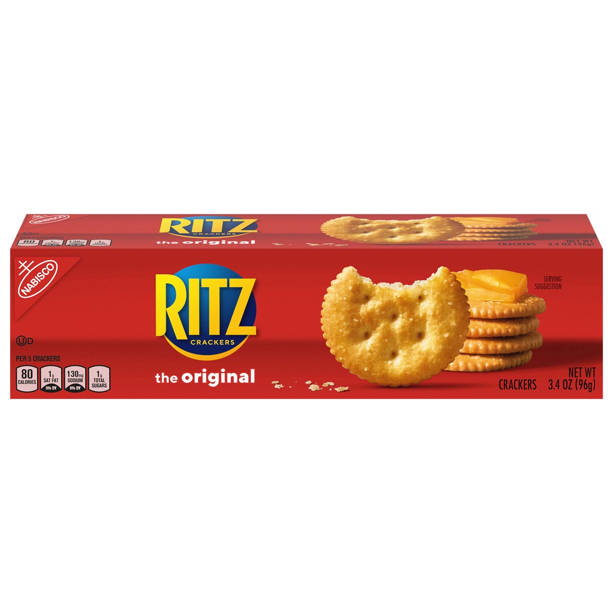 slide 1 of 7, RITZ Original Crackers, 3.4 oz, 3.4 oz