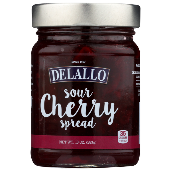 slide 1 of 1, DeLallo Sour Cherry Spread, 10 oz