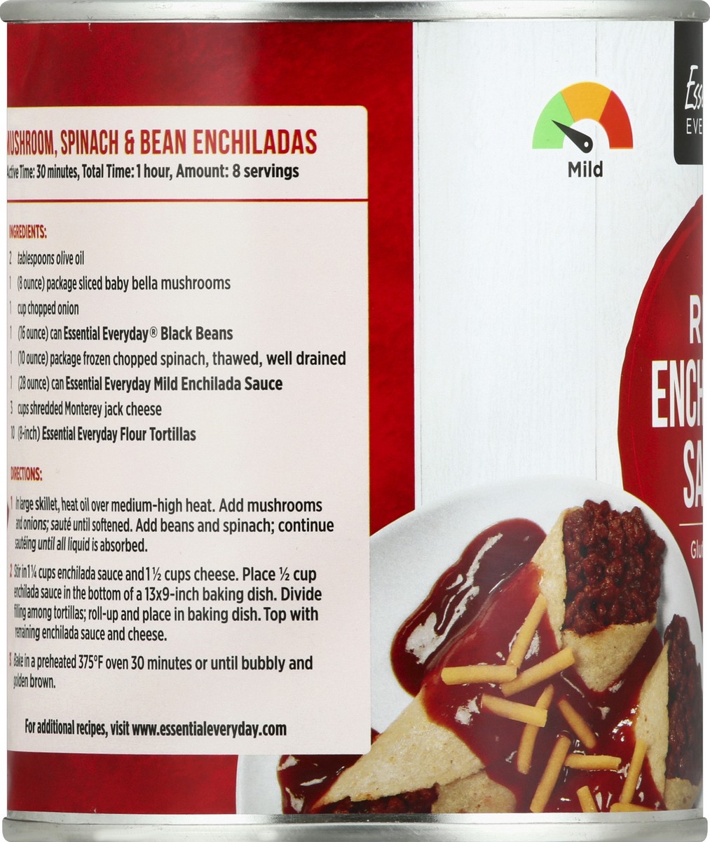slide 3 of 6, Essential Everyday Red Mild Enchilada Sauce, 28 oz