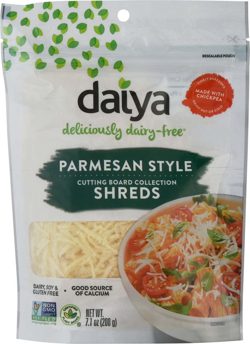 slide 2 of 9, Daiya Parmesan Cheese Shreds 7.1 oz, 7.1 oz