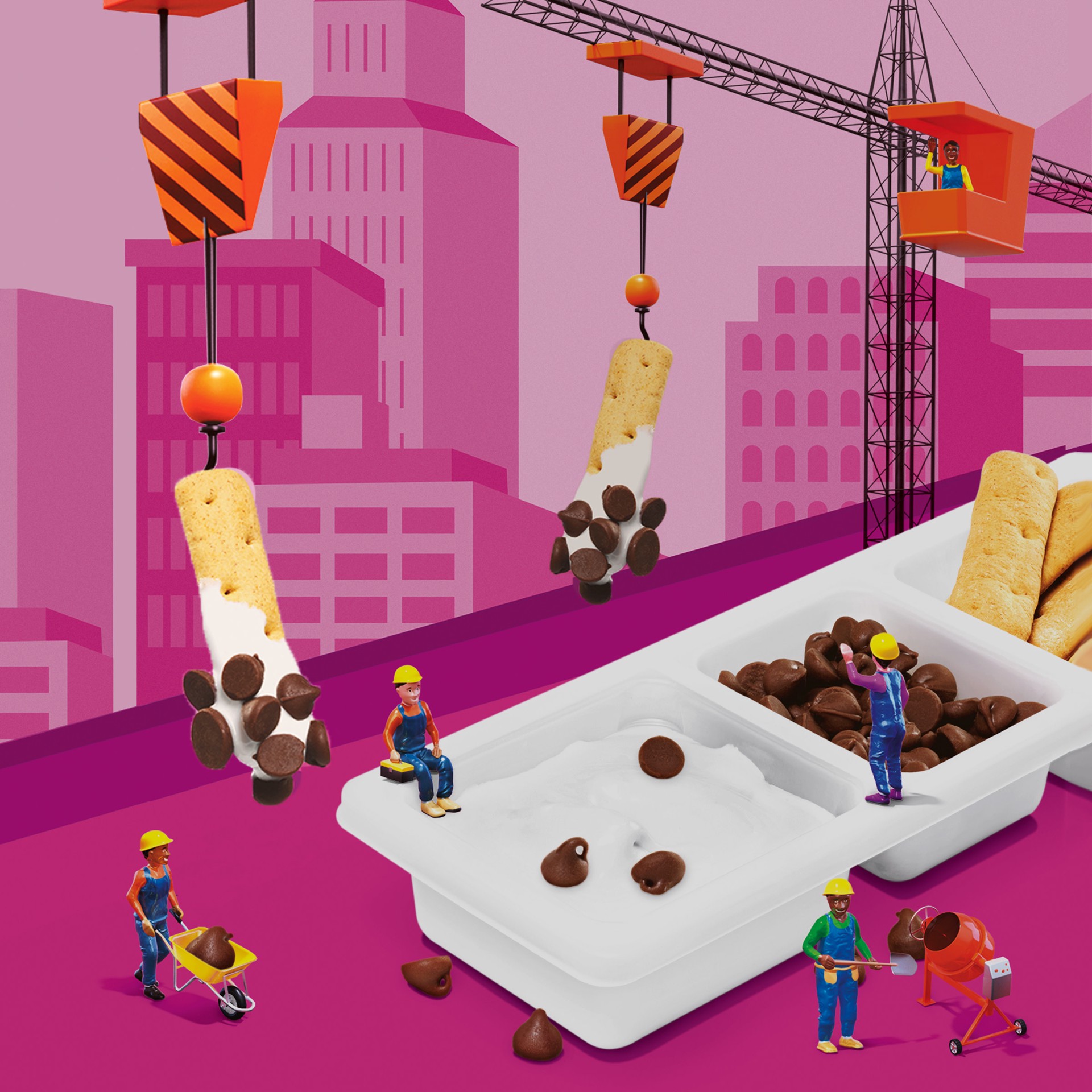 slide 2 of 5, Lunchables S'mores Dippers with Marshmallow Creme, Milk Chocolate Chips and Honey Graham Sticks, 2.3 oz Tray, 2.3 oz