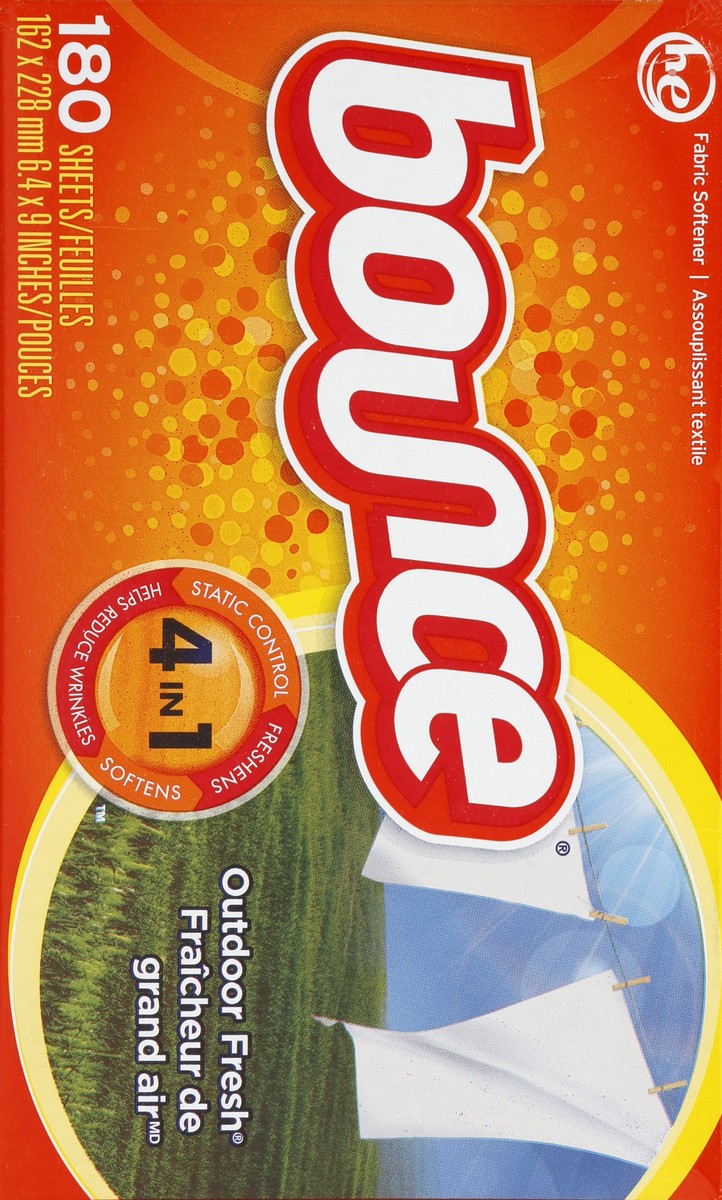 slide 4 of 5, Bounce Fabric Softener 180 ea, 180 ct