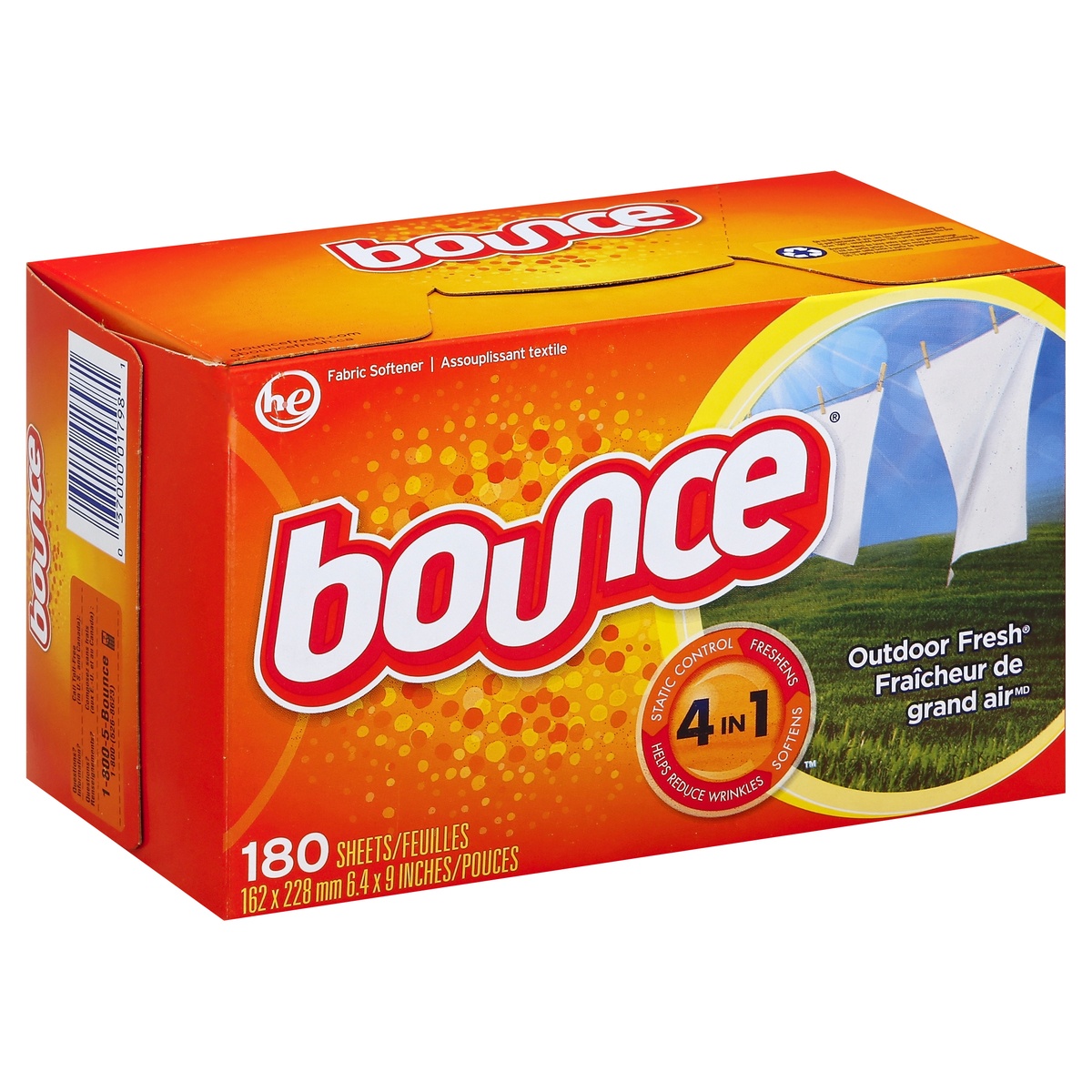 slide 6 of 6, Bounce Fabric Softener, 180 ct