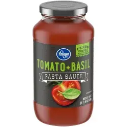 Kroger Tomato & Basil Pasta Sauce