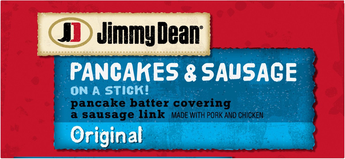 slide 8 of 8, Jimmy Dean Pancake & Sausage on a Stick!, Original, 12.5 oz