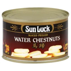 Sun Luck Sliced Peeled Water Chestnuts