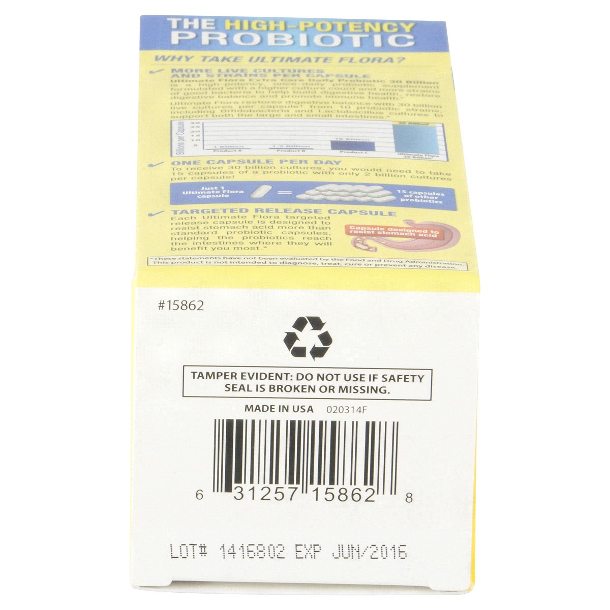 slide 6 of 8, Renew Life Ultimate Flora Probiotic 40 ea, 40 ct