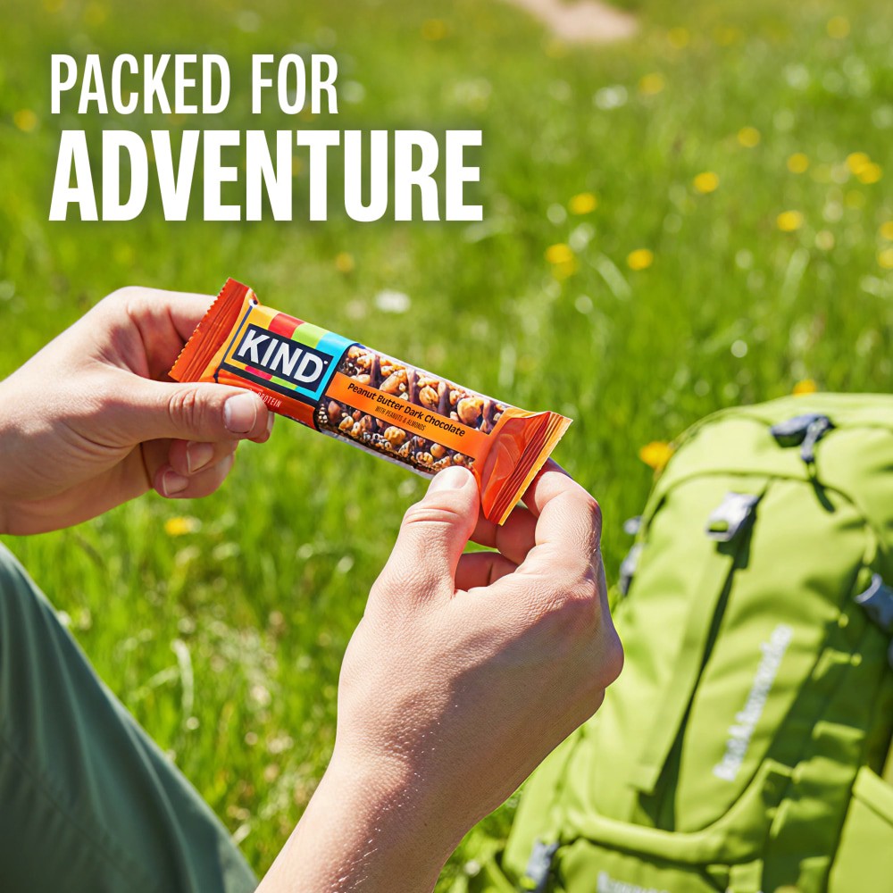 slide 4 of 5, Kind Bar Plus Peanut Butter Dark Chocolate, 1.4 oz