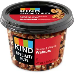 KIND Walnut Halves and Pieces, 6.5 OZ