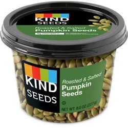 KIND Roasted & Salted Pumpkin Seeds, 8.0 OZ