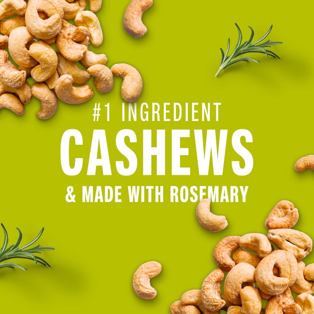 slide 4 of 5, KIND Savory Nut Bars, Gluten Free Snacks, Rosemary Nuts & Sea Salt, 8.4oz Box (6 Bars), 6 ct