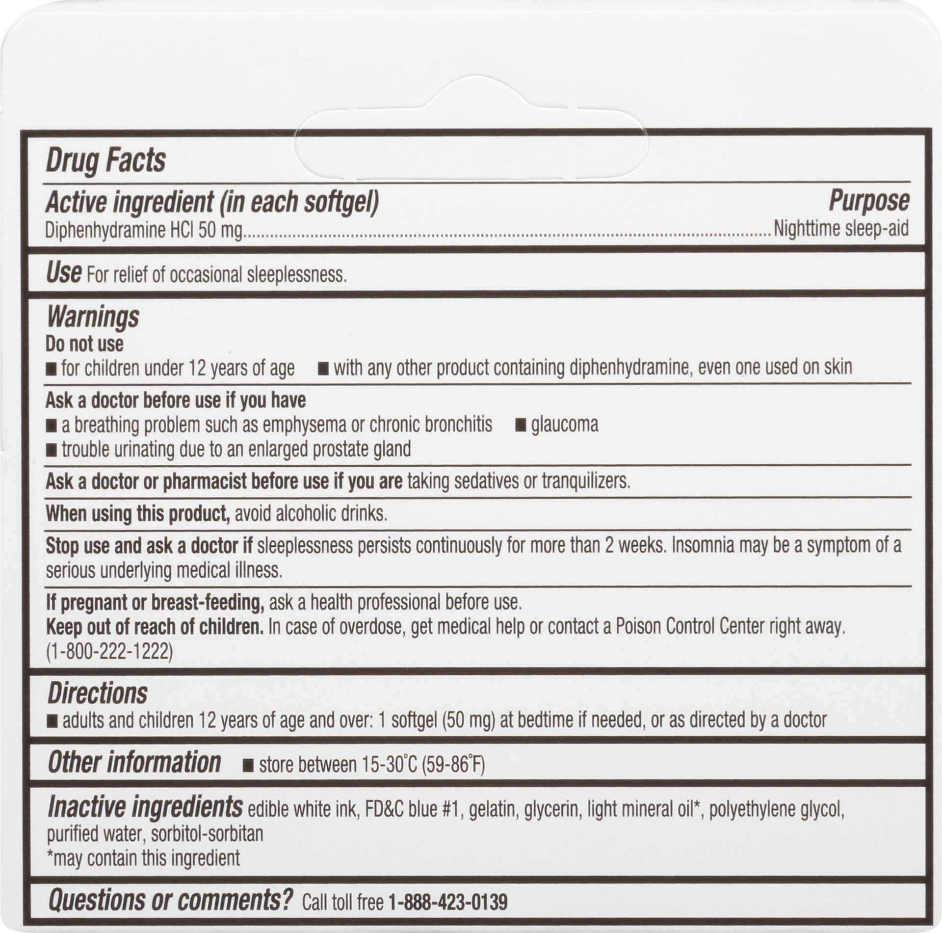 slide 3 of 6, TopCare Health Nighttime 50 mg Sleep Aid 32 Softgels, 32 ct