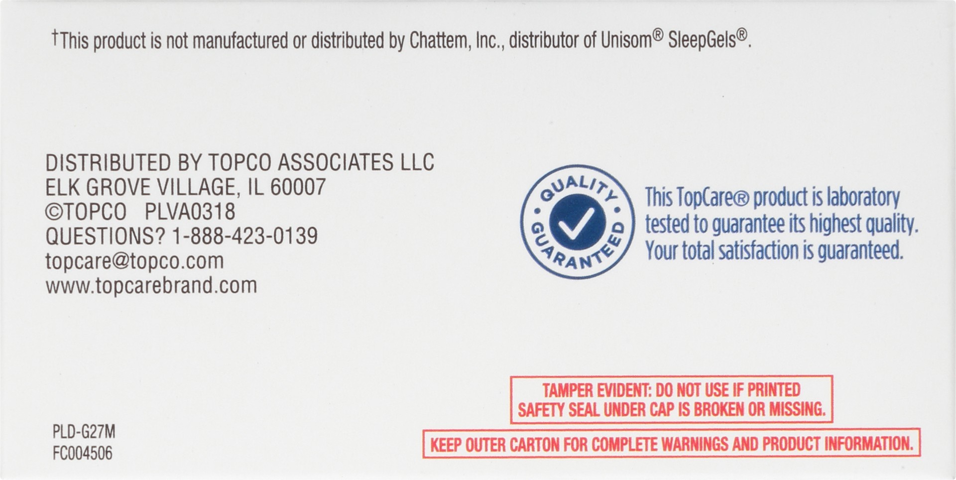 slide 5 of 6, TopCare Health Nighttime 50 mg Sleep Aid 32 Softgels, 32 ct