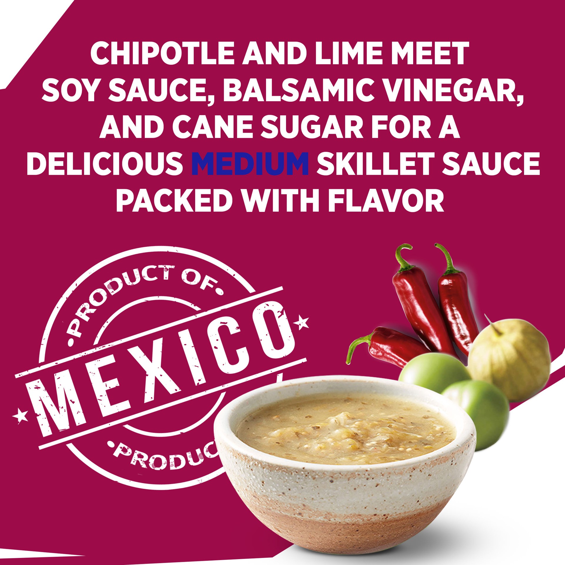 slide 2 of 5, Frontera Medium Classic Fajita Skillet Sauce with Chipotle and Lime, 8 oz, 8 oz
