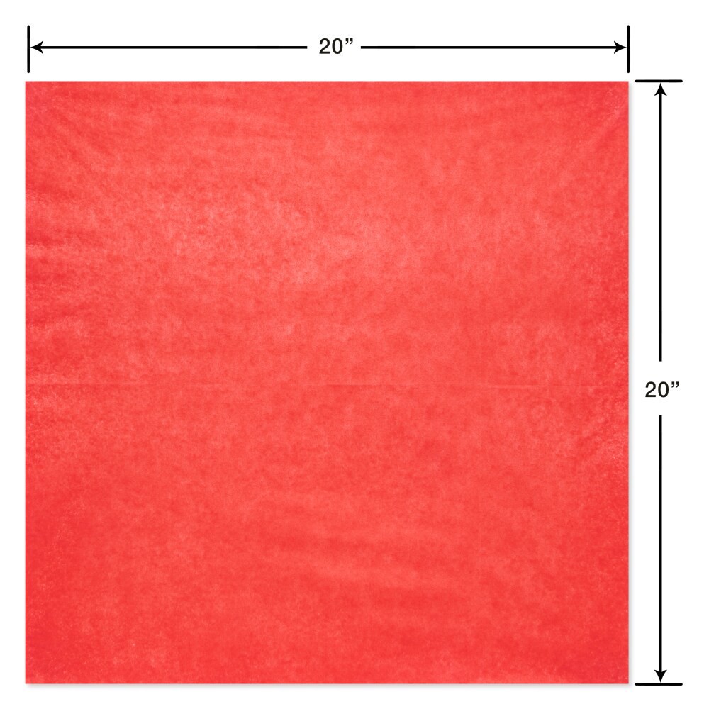 slide 2 of 5, American Greetings Red Tissue Paper, 1 ct